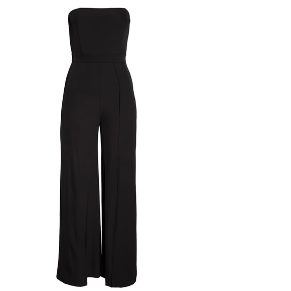 Lulus Pants - Lulus wide leg strapless jumpsuit